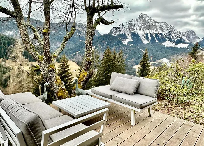 Paradise View - 5 Bedroom Gstaad Paradise View Chalet With Outdoor Jacuzzi Chalet