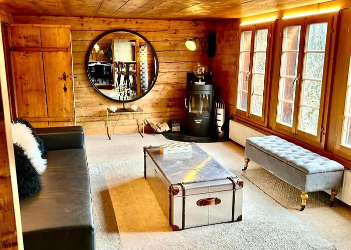 Paradise View - 5 Bedroom Gstaad Paradise View Chalet With Outdoor Jacuzzi Chalet