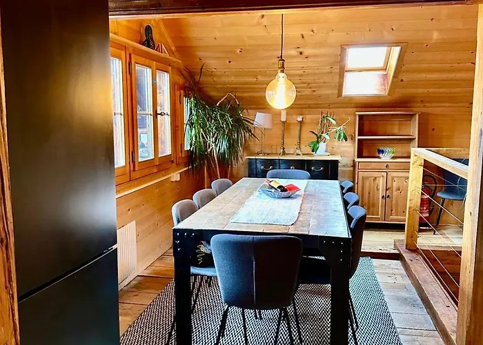 Paradise View - 5 Bedroom Gstaad Paradise View Chalet With Outdoor Jacuzzi Chalet Rougemont