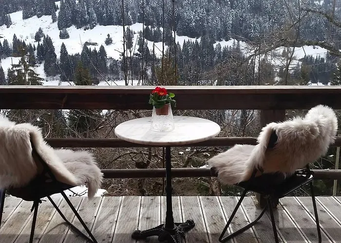 Gstaad Paradise View With Jacuzzi Chalet Rougemont