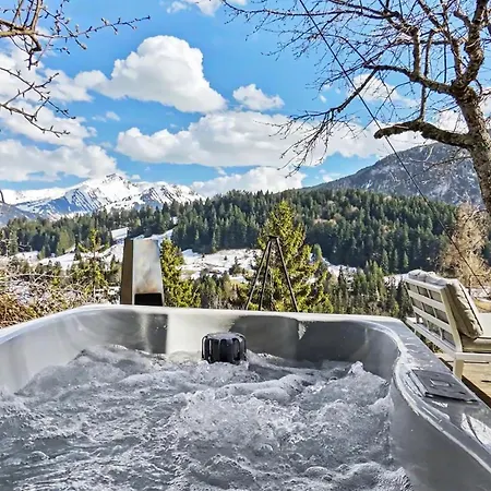 Paradise View - 5 Bedroom Gstaad Paradise View With Outdoor Jacuzzi * Rougemont